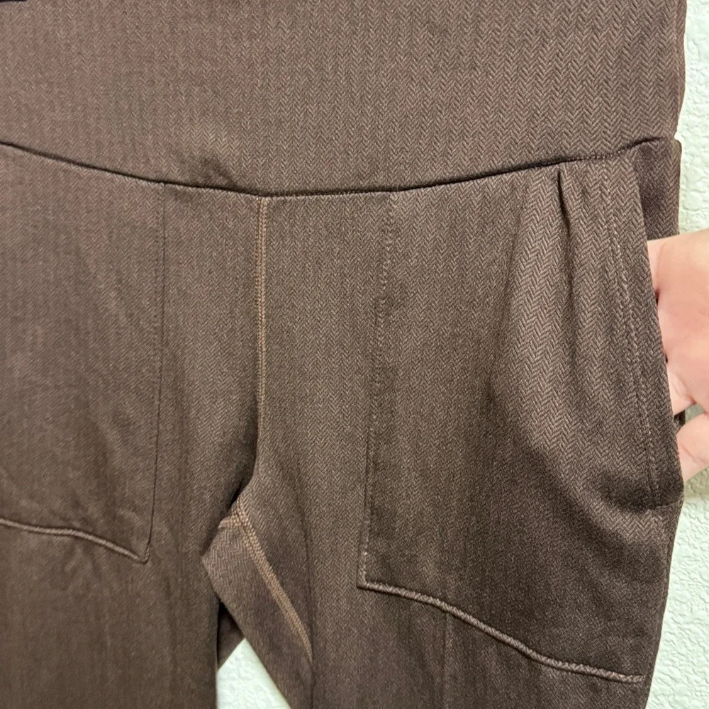 Mondetta brown stretch leggings pants‎ sz small